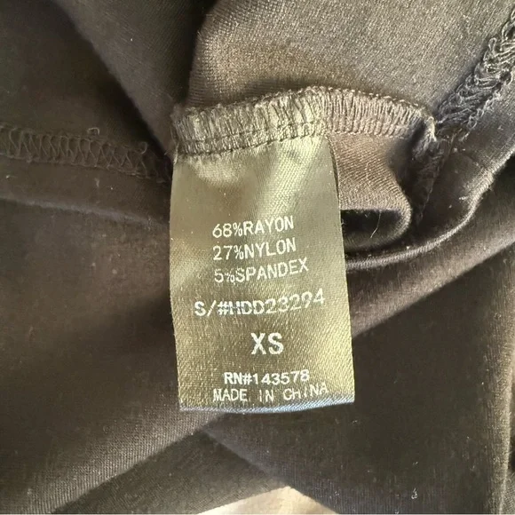 Black feather trim mini dress - Picture 7 of 7